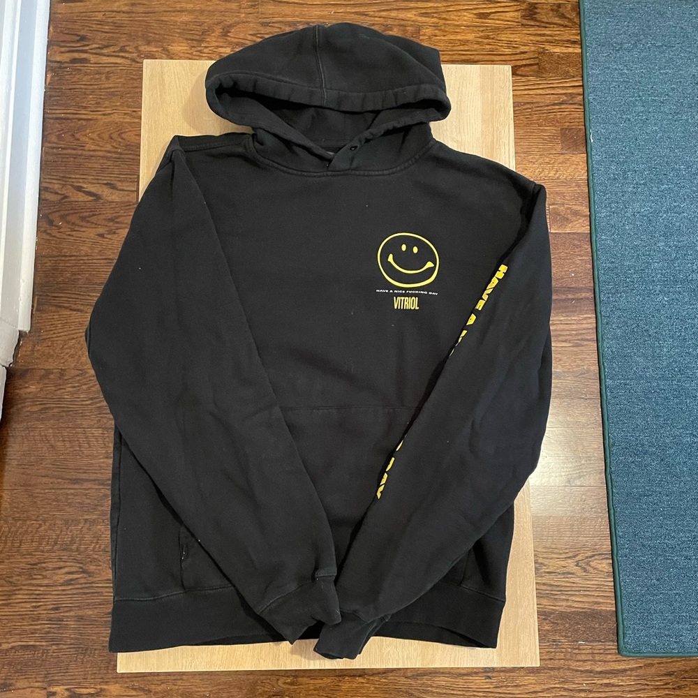 Vitriol black hoodie